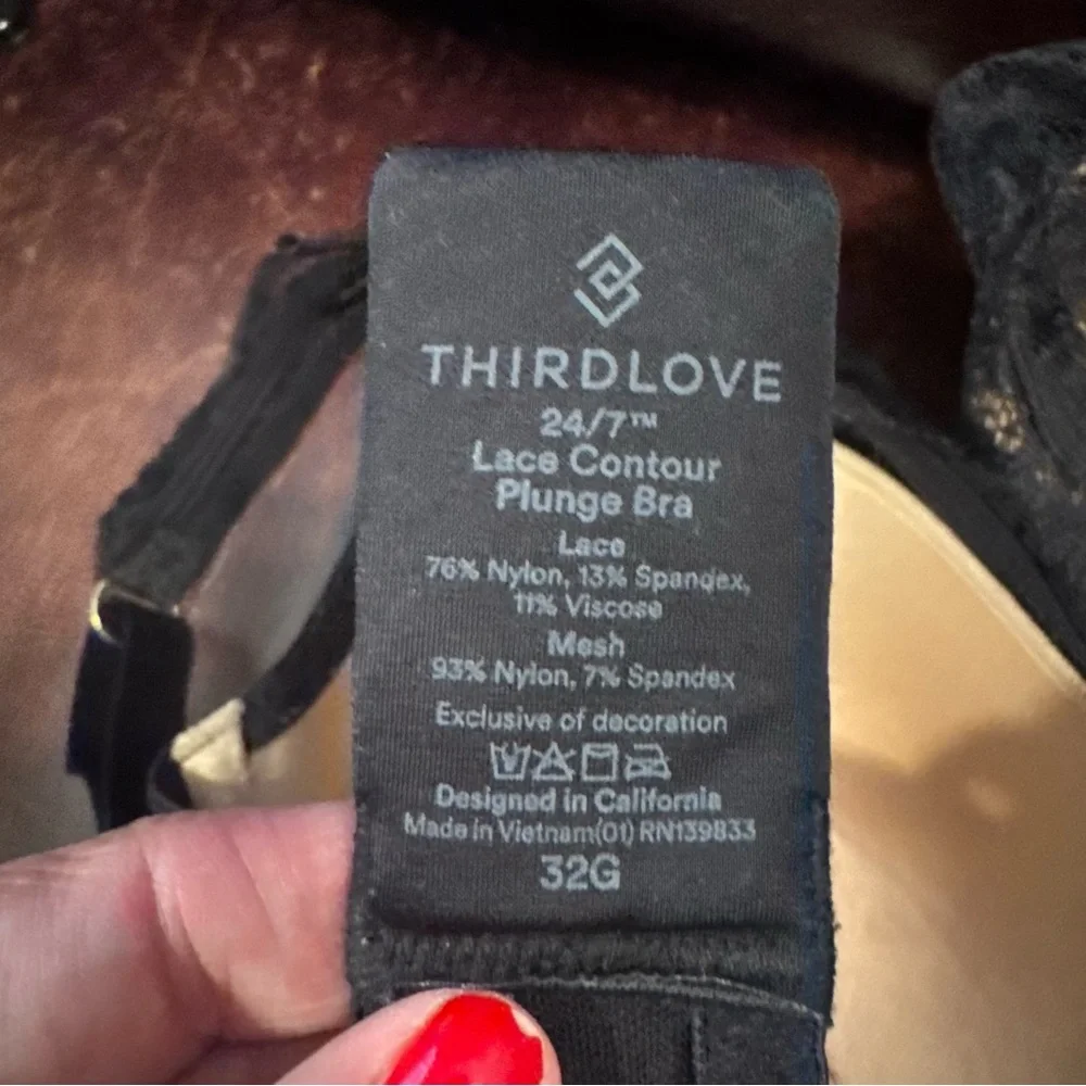 ThirdLove 24/7‎ Lace Contour Plunge Bra